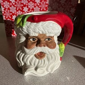 African American Santa Mug
